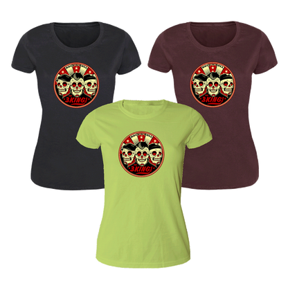 3 Kings,The  "Skulls" Girly Shirt