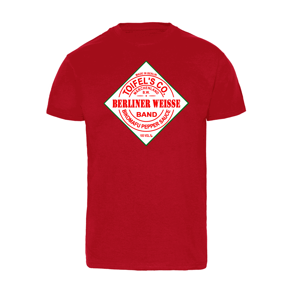 Berliner Weisse "Tabasco" T-Shirt (rot)