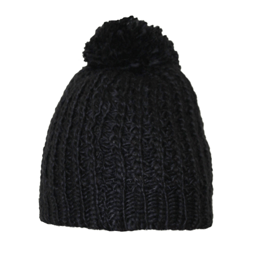 Result "Pom Pom" Mütze (black)