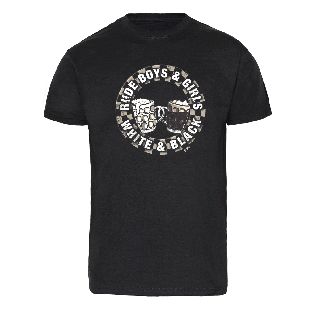 Rude Boys & Girls / White & Black - T-Shirt
