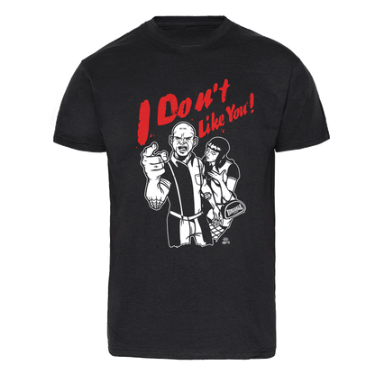 Skinhead "I don't like you" T-Shirt (black)