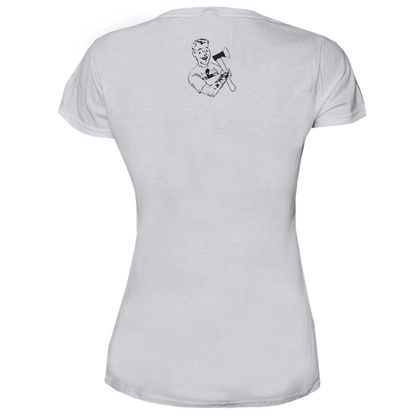 Kärbholz "College" Girly Shirt (white)