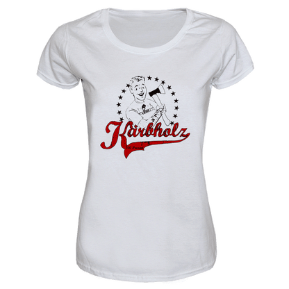 Kärbholz "College" Girly Shirt (white)
