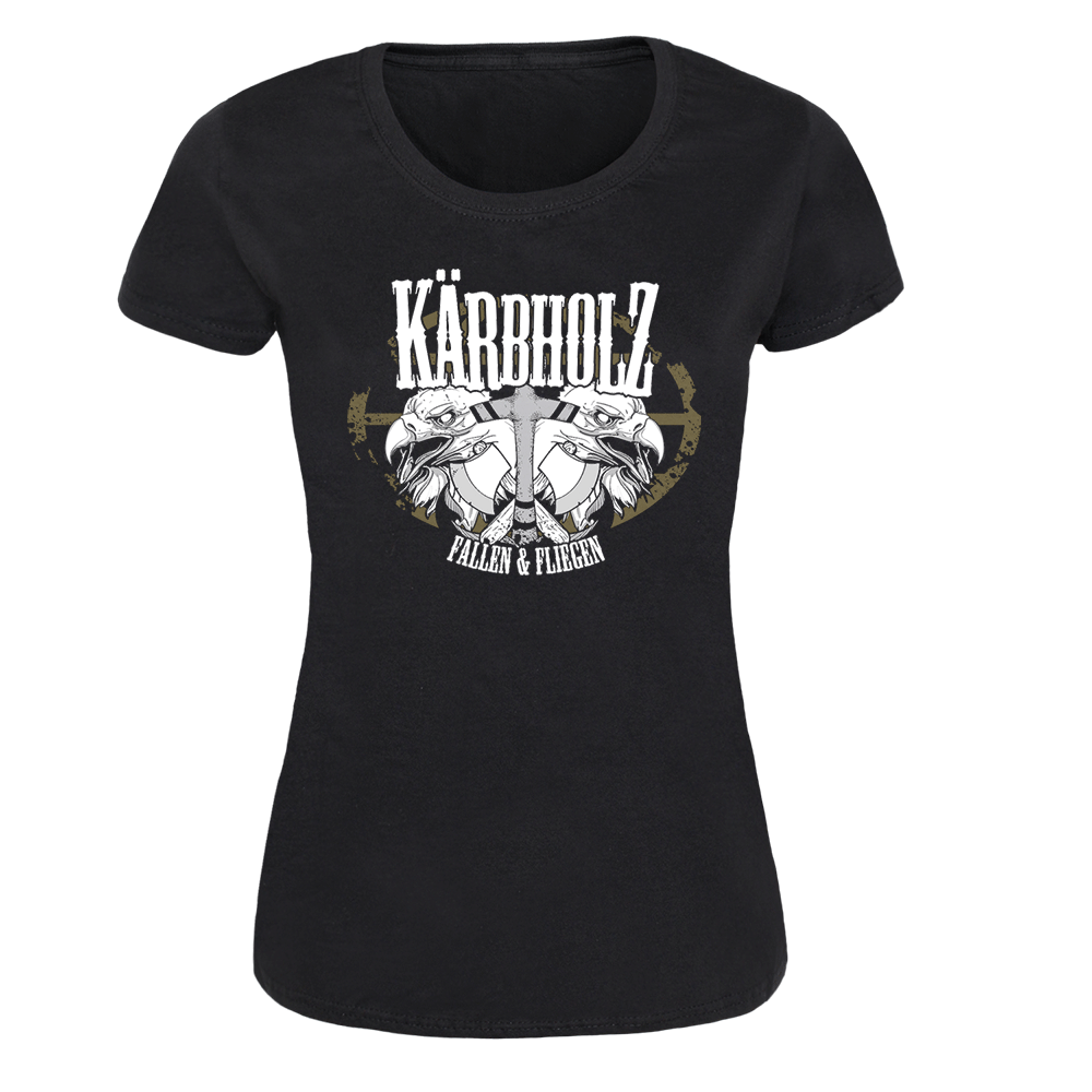 Kärbholz "Fliegen & Fallen" Girly Shirt