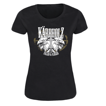 Kärbholz "Fliegen & Fallen" Girly Shirt