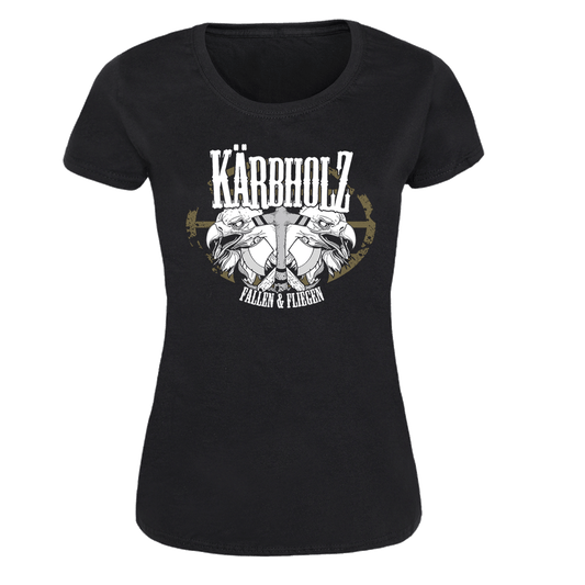 Kärbholz "Fliegen & Fallen" Girly Shirt