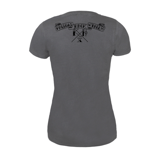 Kärbholz "Oldschool" Girly Shirt (anthrazit)