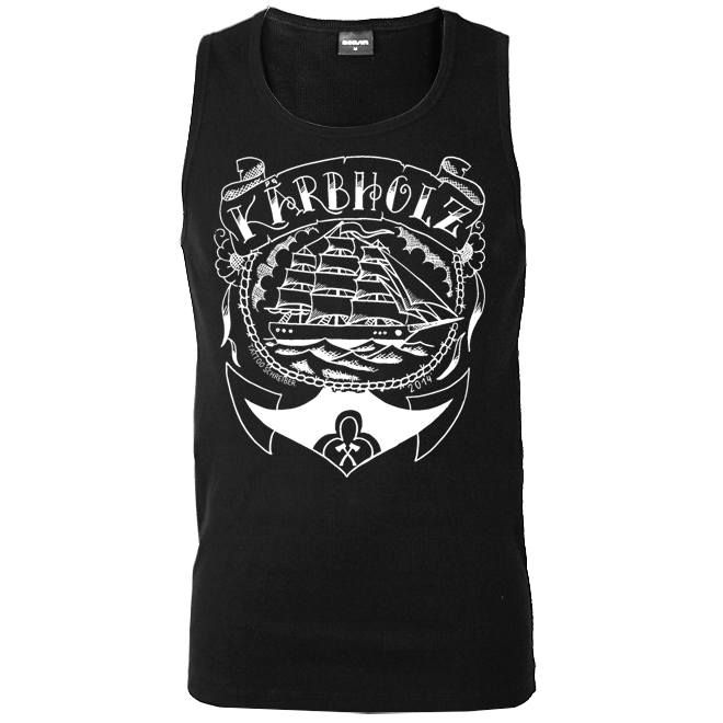 Kärbholz "Oldschool" Wifebeater (schwarz)