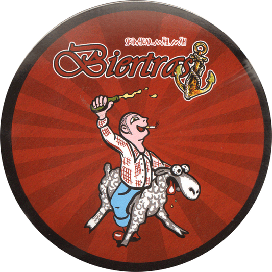 Biertras "Skinhead" Aufkleber 084