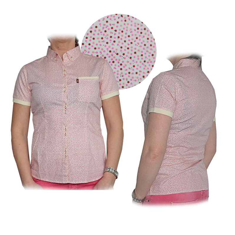 Merc "Mildred" Girly Polo Hemd (kurz)
