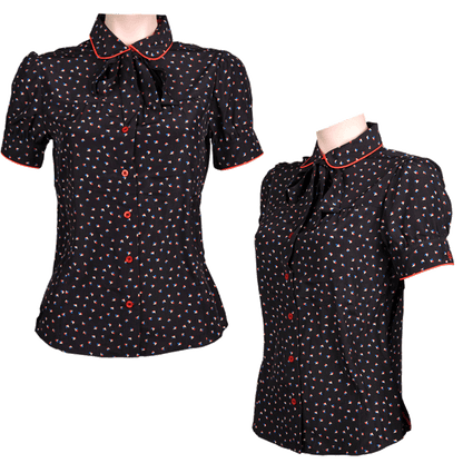 Merc "Rachel" Bluse (navy)