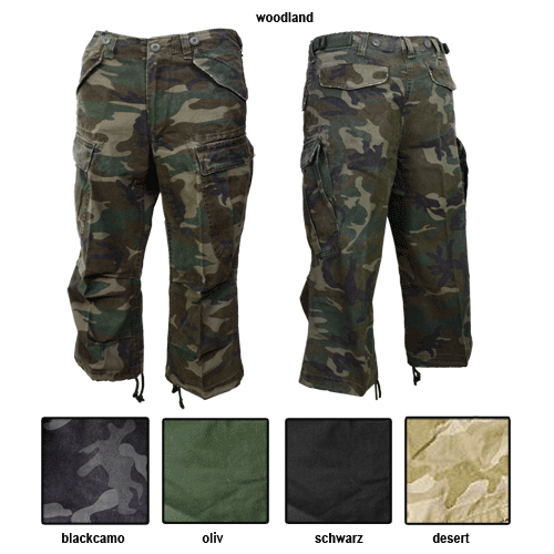 Engineer Vintage 3/4-Pants (gewaschen)