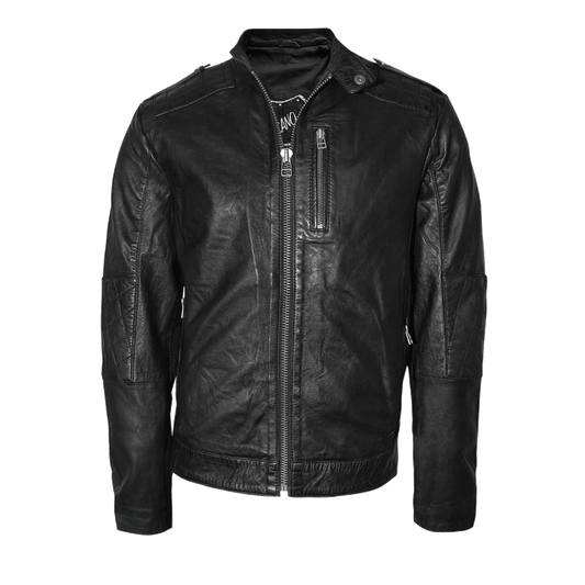 Lederjacke "Anglo" (schwarz)