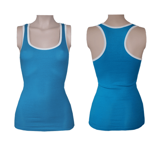 Urban Classics "Contrast" Girly Tanktop (türkise)