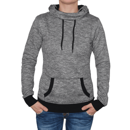 Urban Classics Girl Hoody (grey/black)