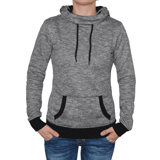 Urban Classics Girl Hoody (grey/black)