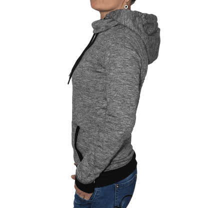 Urban Classics Girl Hoody (grey/black)