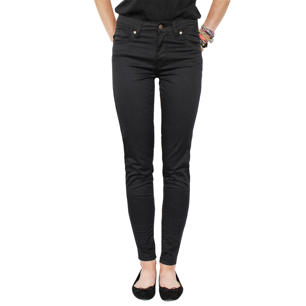 Urban Classics Ladies Skinny Pants (schwarz)