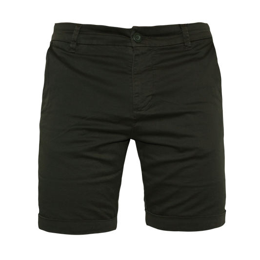 Urban Classics Turnup Chino Shorts (darkoliv)