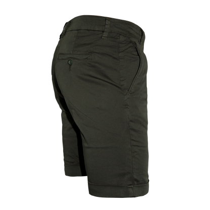 Urban Classics Turnup Chino Shorts (darkoliv)