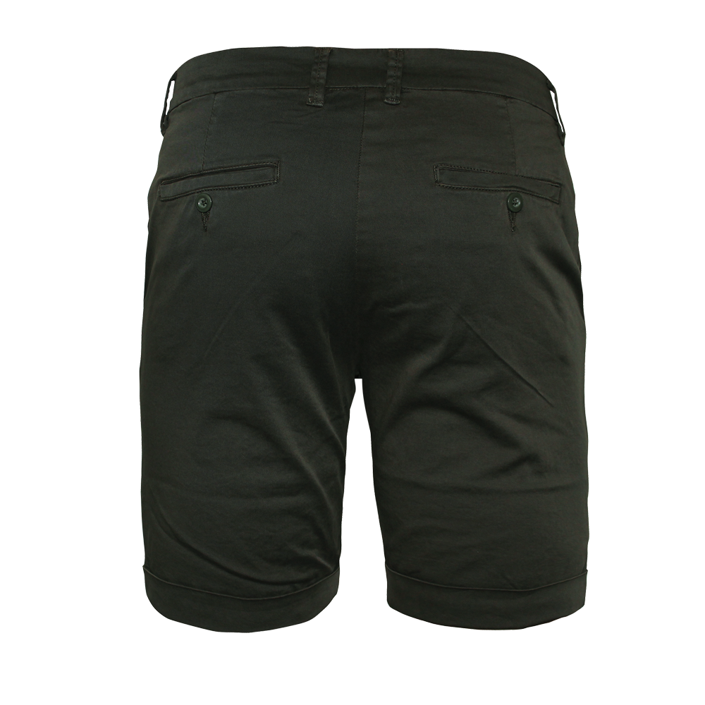 Urban Classics Turnup Chino Shorts (darkoliv)