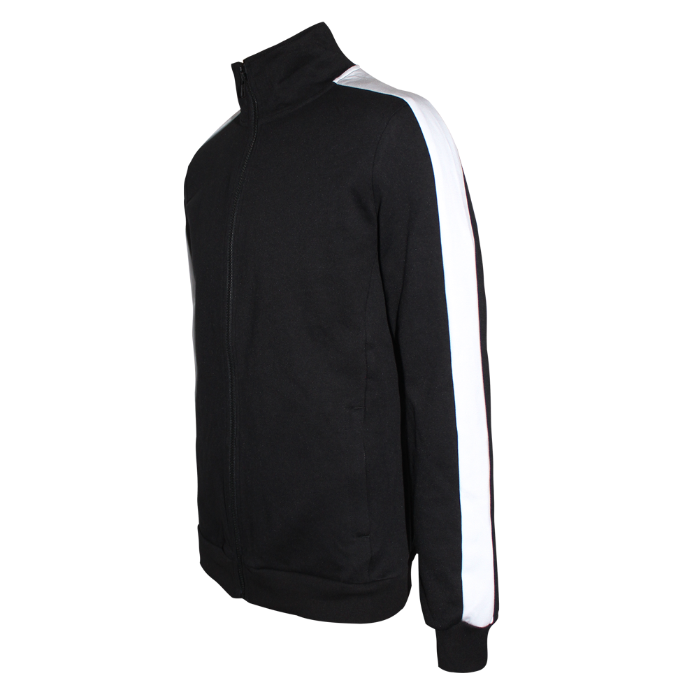 Urban Classics 2-Tone Trainigsjacke (schwarz/weiß)