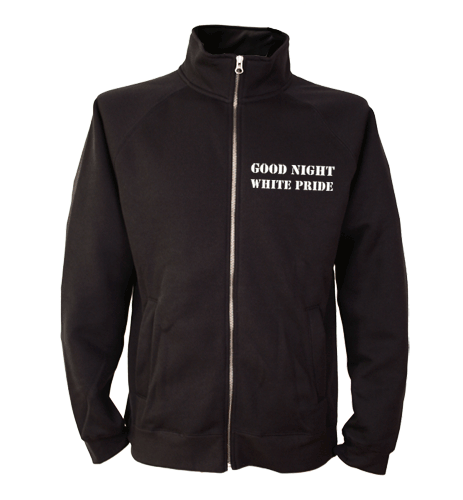 Good Night White Pride (Schrift) Sweatjacke