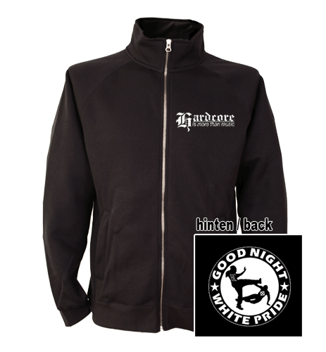 Good Night White Pride (2 seitig) Sweatjacke (schwarz)