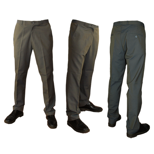 Sta-Prest-Hose/Chino Pants (Tonic green)