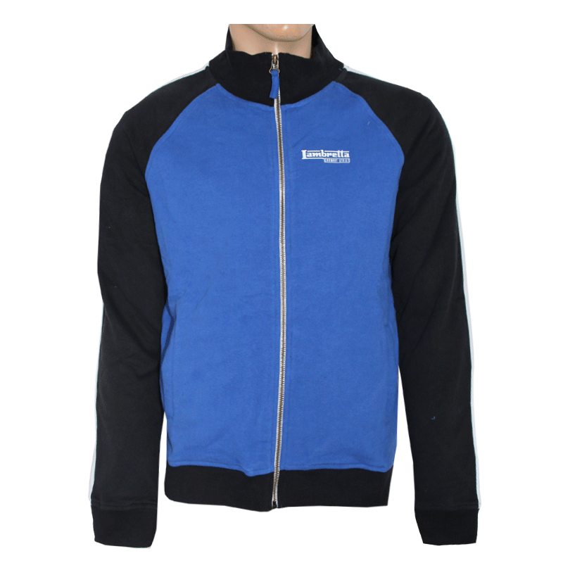 Lambretta "Twin Stripe" Sweatjacke (navy/black)
