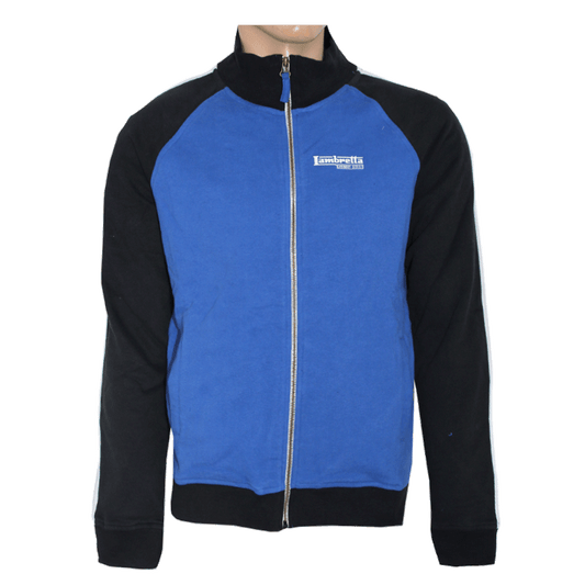 Lambretta "Twin Stripe" Sweatjacke (navy/black)