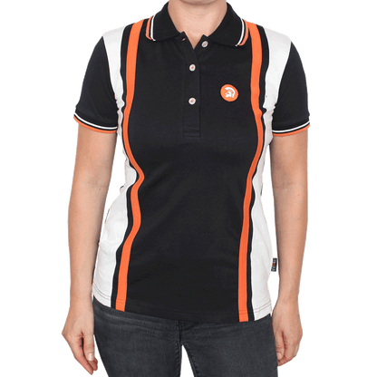 Trojan "Stripe" Girl Polo (schwarz)