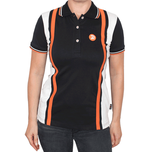 Trojan "Stripe" Girl Polo (schwarz)