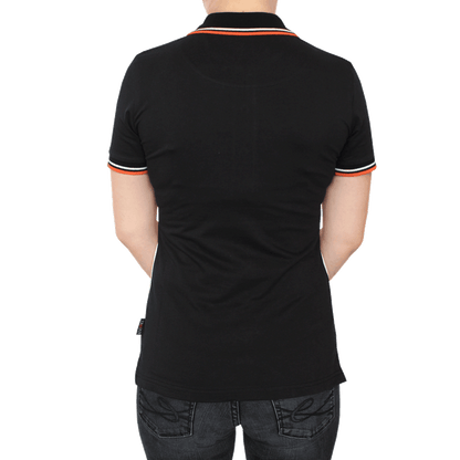 Trojan "Stripe" Girl Polo (schwarz)