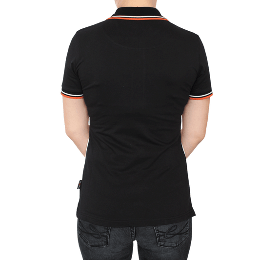 Trojan "Stripe" Girl Polo (schwarz)