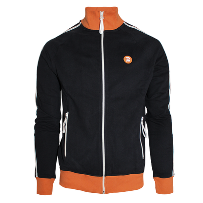 Trojan "Twin Stripe" Trainingsjacke (schwarz/orange)