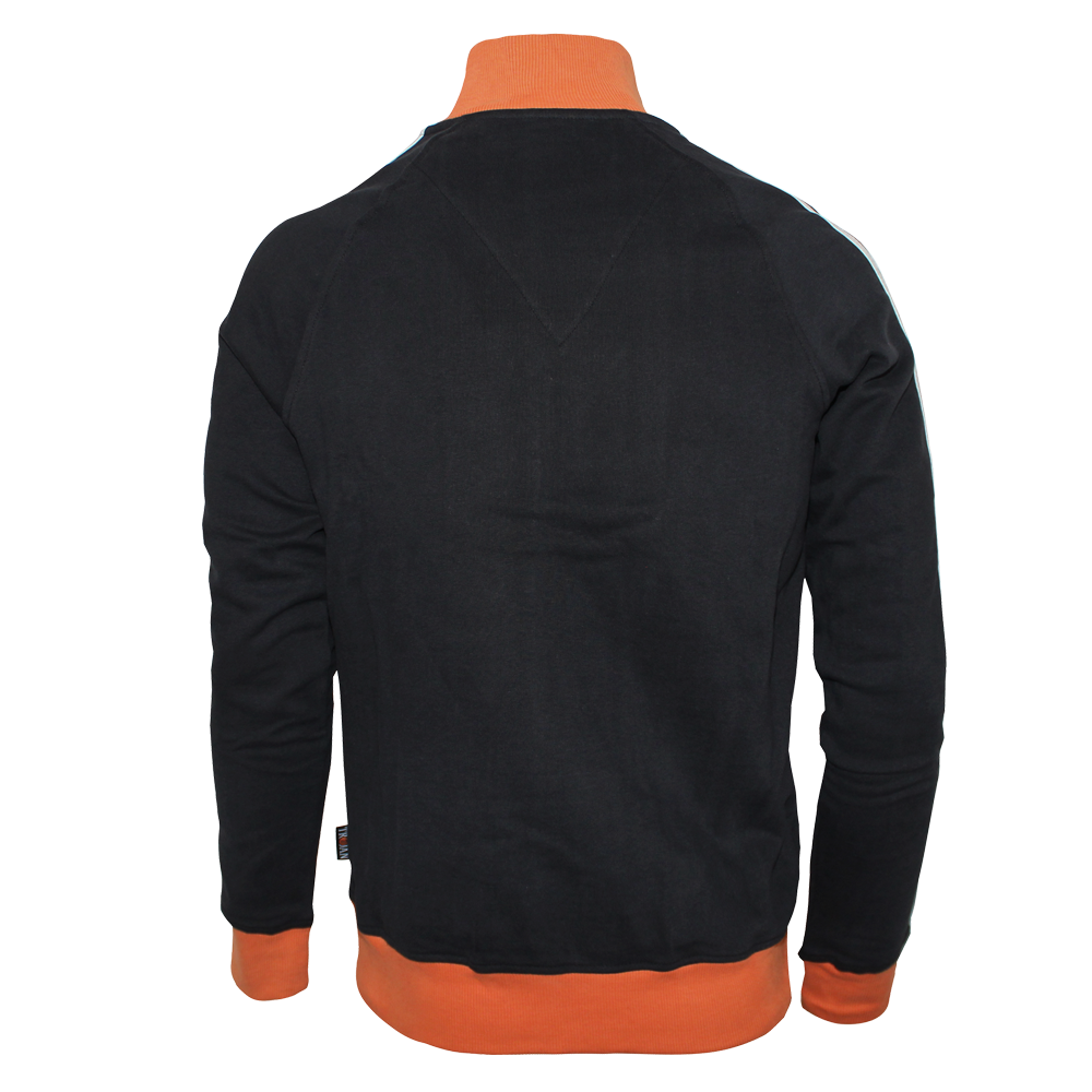 Trojan "Twin Stripe" Trainingsjacke (schwarz/orange)