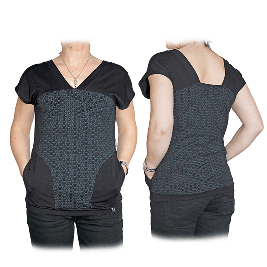 Zergatik "Ager" Girly Top (tetris)