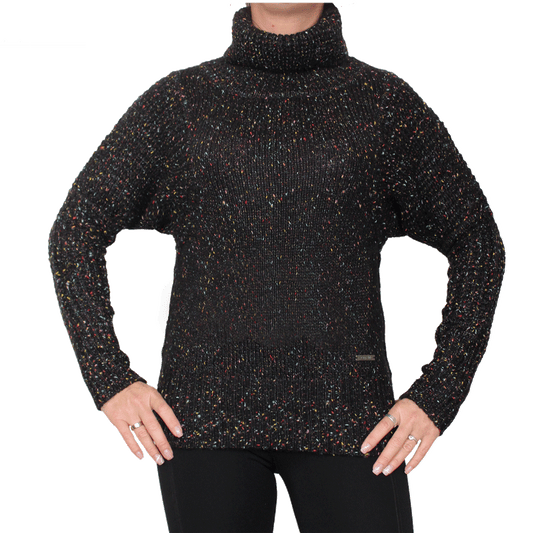 Zergatik "Masus" Girly Pullover (negro)