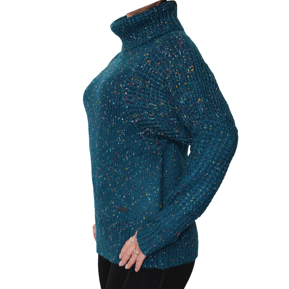 Zergatik "Masus" Girly Pullover (azul)