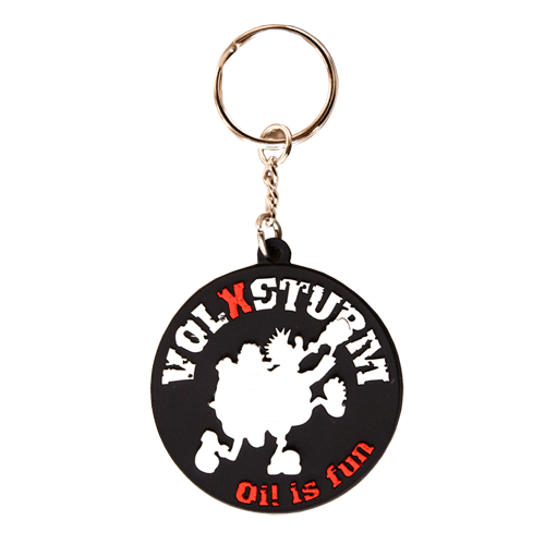 Volxsturm "Oi is fun" Schlüsselanhänger / keyring pendant