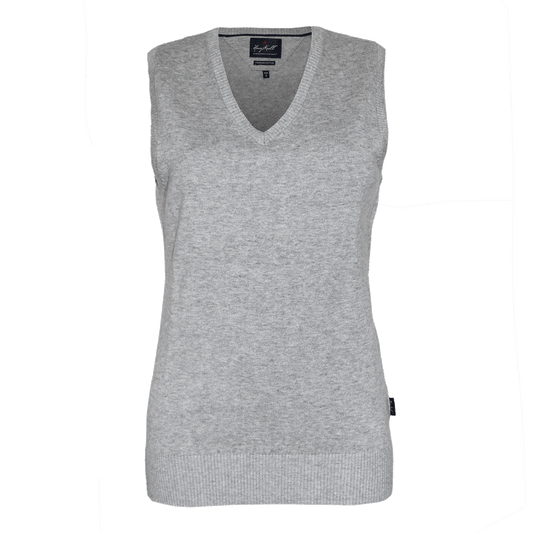 Hakro "Premium" Girly V-Pullunder (grey)