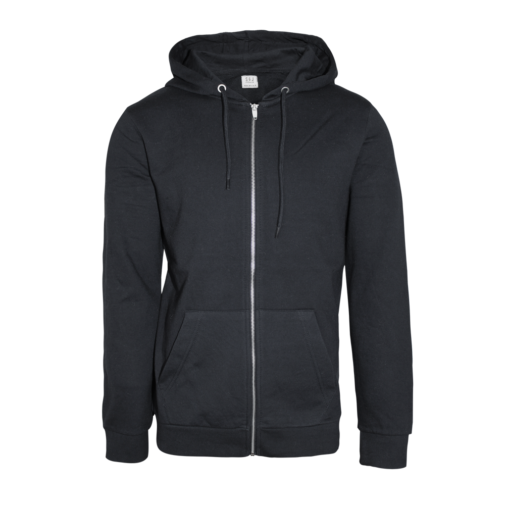 Smith & Jones "Gridiron" Kapuzenjacke Doppelpack (schwarz/weinrot)