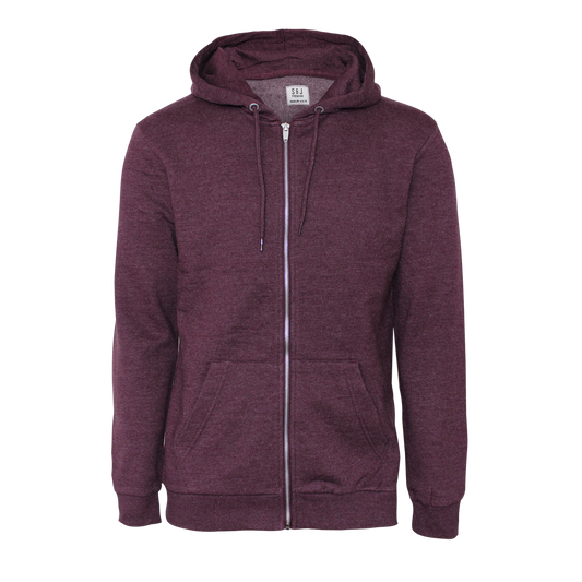 Smith & Jones "Gridiron" Kapuzenjacke Doppelpack (schwarz/weinrot)