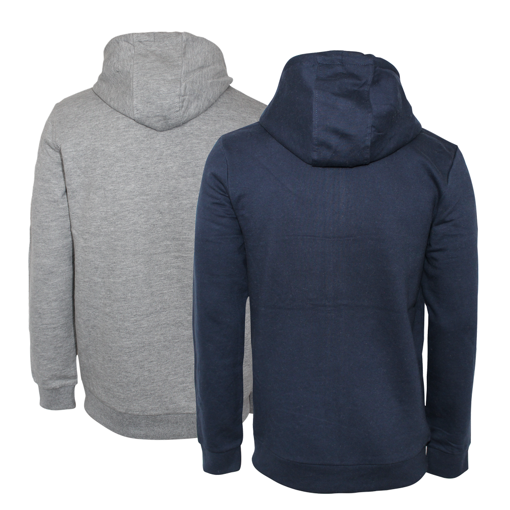 Smith & Jones "Gridiron" Kapuzenjacke Doppelpack (grau/navy)