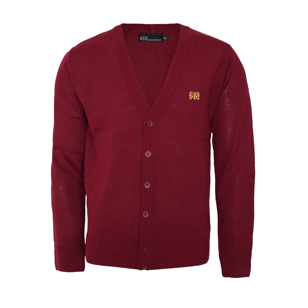 Spirit of the Streets "Classic" Cardigan (burgund)