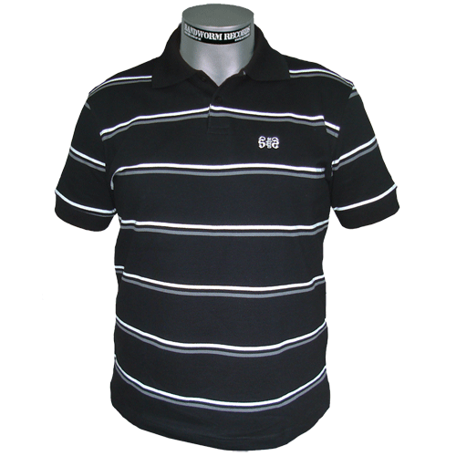Spirit of the Streets "Logo" Stripe Polo-Shirt