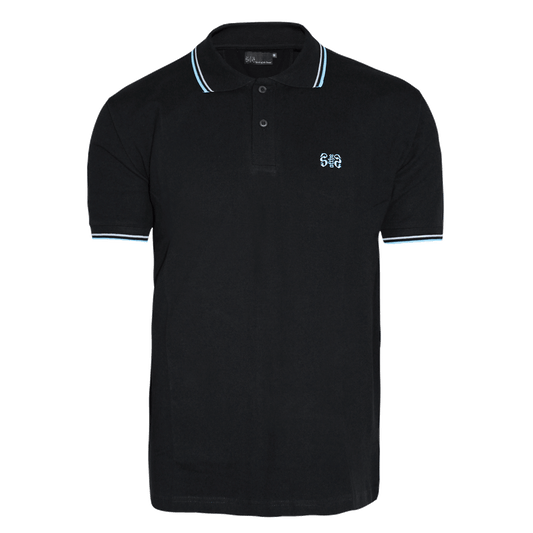 Spirit of the Streets "Logo" Polo (black / blue)