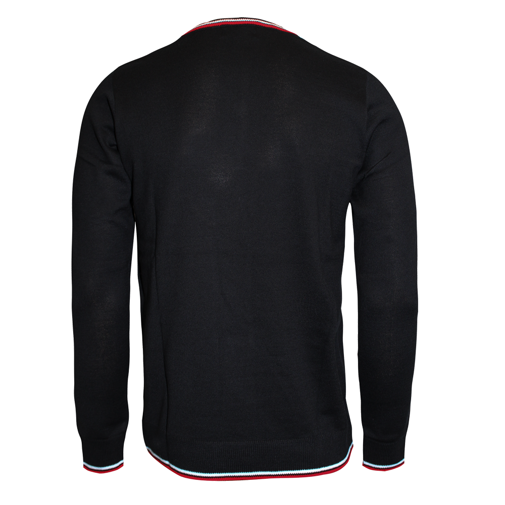 Spirit of the Streets "Premium" Jumper (schwarz rot/weiße Streifen)
