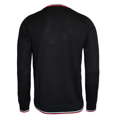 Spirit of the Streets "Premium" Jumper (schwarz rot/weiße Streifen)
